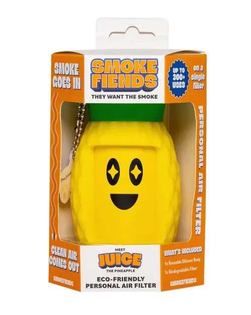 HEMPER Smoke Fiends Themed EcoFriendly Personal Air Filter - Juice The Pineapple - Image 2